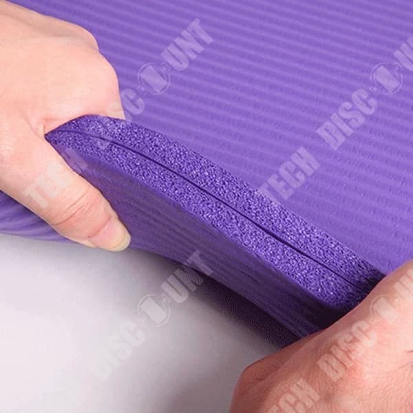 TD® tjock yogamatta/halkfri fitness/magträning/gym träningsutrustning/resistent matta