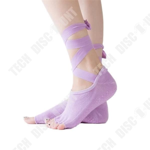 TD® Fitness Accessoarer - Bodybuilding, 1-3-5 par kvinnor Yogastrumpor Högkvalitativa bandage Yogastrumpor Anti - Typ 7