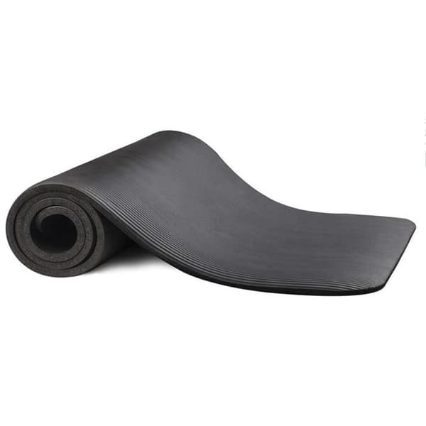 Multifunktionell smaklös yogamatta Tjock yogamatta Grön sportmatta i gummi