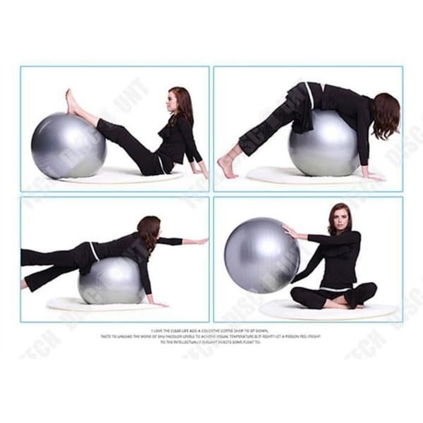 TD® Yoga Ball Ports Yoga Balls Pilates Fitness Gym Balans Fitball Massage Träning Träning Träningsboll