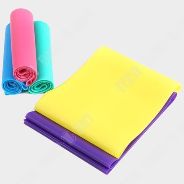 TD® Fitness Tillbehör - Kroppsbyggande, Kvinnor inomhus Yoga Spännband Latex Yoga Elastisk Motstånd Styrka - Typ Grön