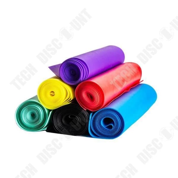 TD® Fitness Tillbehör - Kroppsbyggande, Kvinnor inomhus Yoga Spännband Latex Yoga Elastisk Motstånd Styrka - Typ Grön