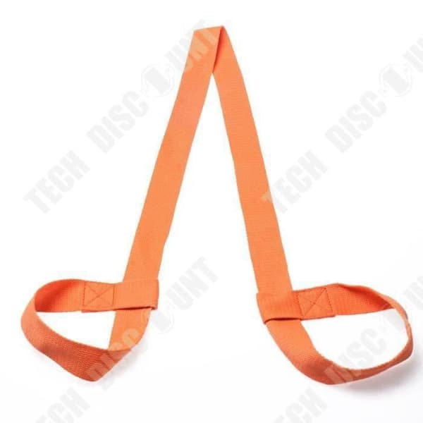 TD® Fitness Accessories - Bodybuilding, Justerbart Yoga Mat Bälte Yoga Mat Hållare Axelrem Yoga Mat Band - Typ vio