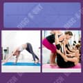 Miniatyrbild 3 av 4: Yogamatta - TEKNISK RABATT - Barfota - Rosa - 183 cm x 61 cm x 6 mm