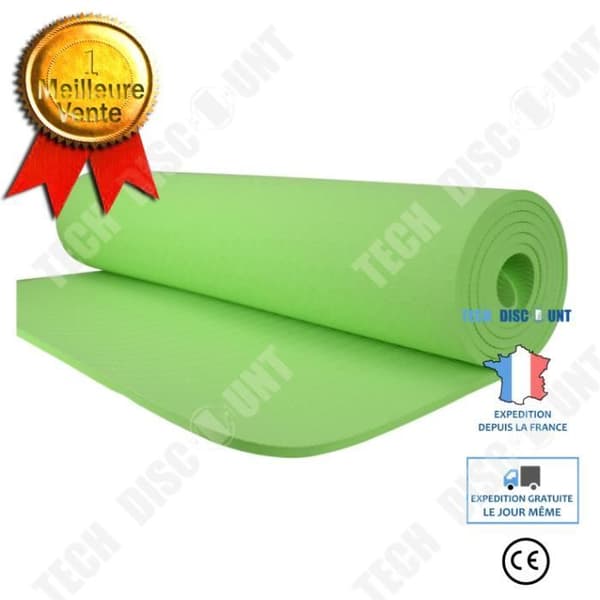 TD® 4MM tjock slitstark yogamatta halkfri träningsmatta fitnessdyna gå ner i vikt yoga rekvisita 215