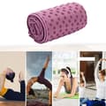 Miniatyrbild 3 av 4: TD® 72" x 24" Tillbehörsfilt, Yoga-Pilates Matta Halkfri handduk med gratis påse lila