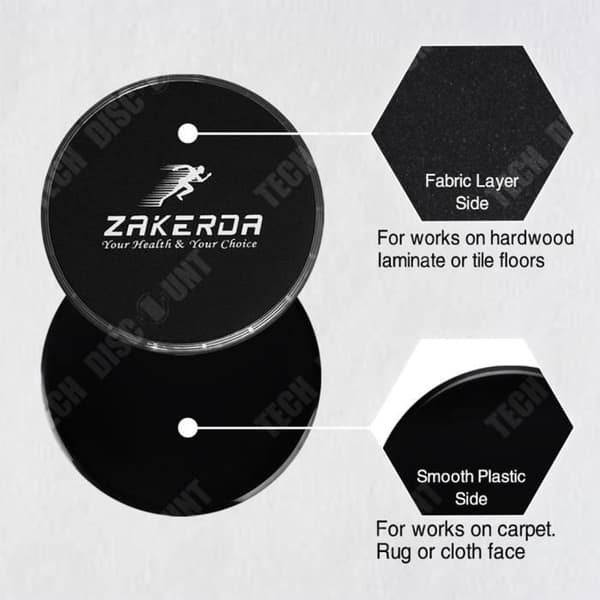 TD® Fitness Sliding Disc Body Coordination Training Sliding Disc Core Training Sliding Yoga Mat