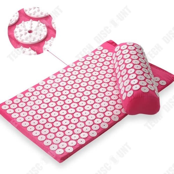 TD® Akupunkturmatta Massagekudde Fitness Avslappning Sport Lotus Helkroppsmassagematta