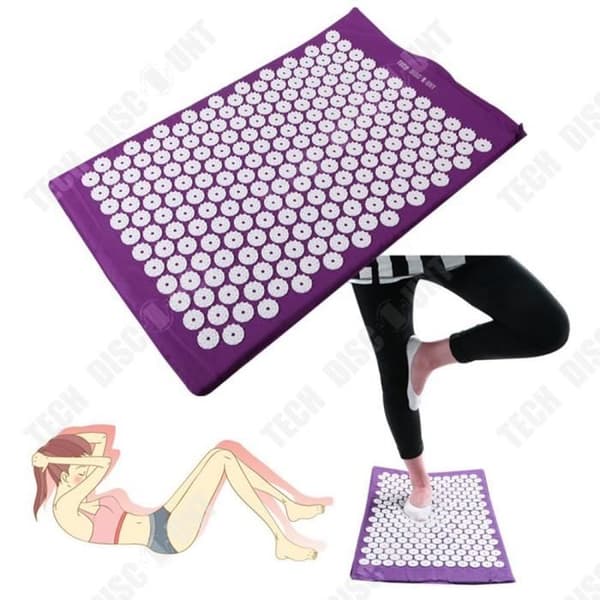 Massage Mat - TD® - 68x42cm - Avtagbar - Tvättbar - Avkoppling och välbefinnande