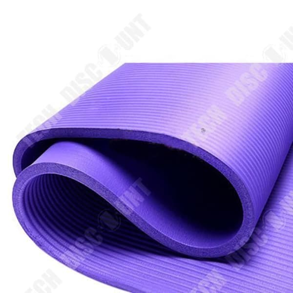 TD® Lila 15 mm NBR yogamatta / konditionsträning / gymnastik / halkfri / sportmatta