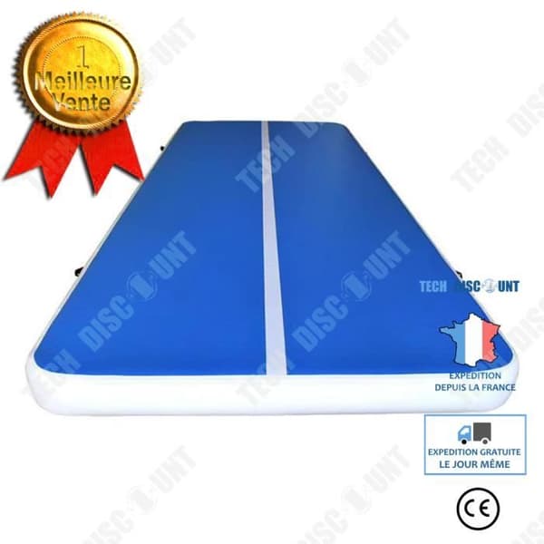 TD® Floor fitness träningsmatta/Gymmatta Sport yoga kampsport hem uppblåsbar utomhus träningsmatta 5m