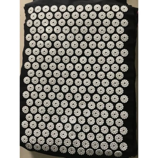CONFO Yogamatta Akupressurmatta och kudde 130 x 50 cm + bärväska - Plommon