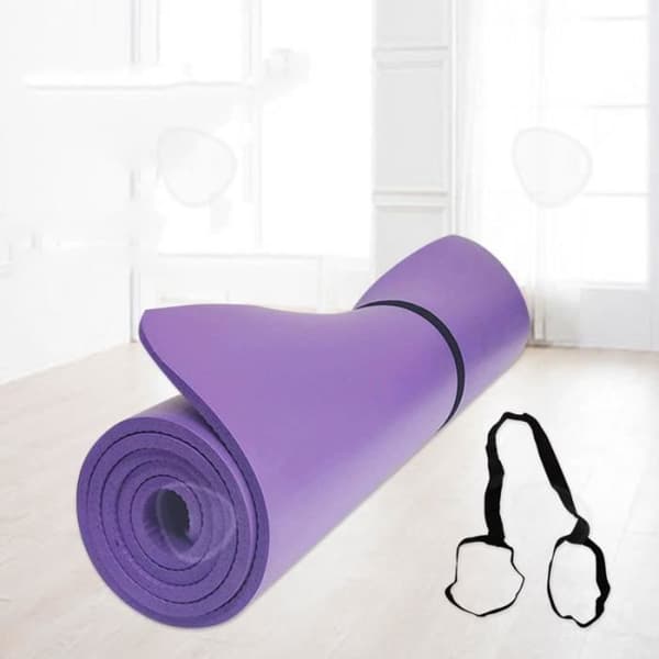 CONFO® halkfri förlängd enkel hushållsyogamatta för män och kvinnor fitnessdanslöpning inson yogamatta