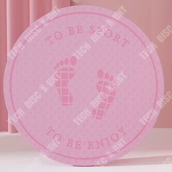 TD® Round Rope Jumping Mat Stötdämpande Ljudisolerad Mute filt Tjock Inomhus Utomhus Hoppa Rope Matta