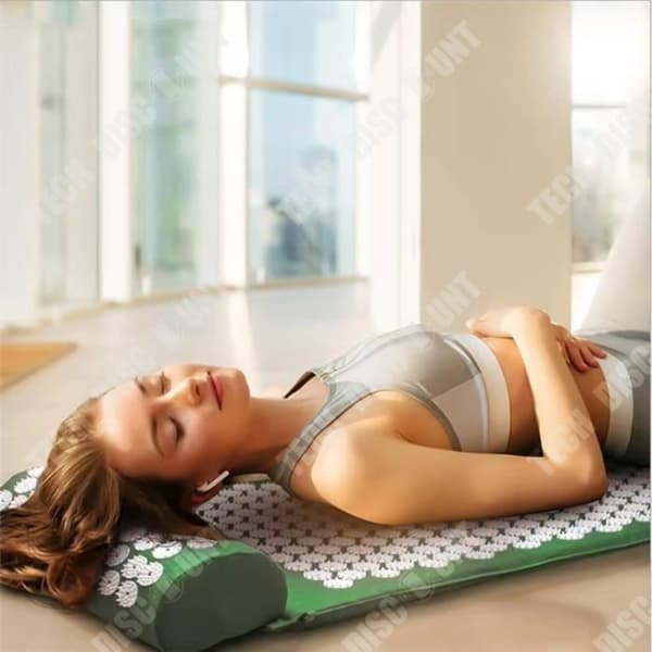 TD® Akupunktur Massagematta Yogamatta Akupressurmatta Akupunkturmatta Lugnande Avslappning Träningsmatta