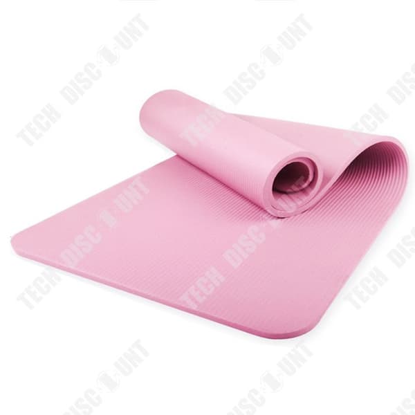 TD® Tjockare och bredare yogamatta, halkfri gummimatta för dans, sportutrustning för män och kvinnor.