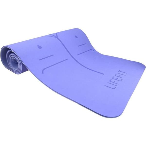 Lifefit Yogamatta LOTOS DUO, 183x58x0,6cm, blå