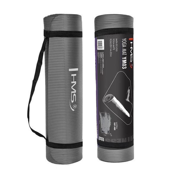 YM03 GRÅ YOGAMATTA HMS