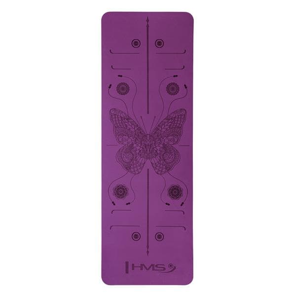 YM10 TPE YOGA MAT VIOLET HMS
