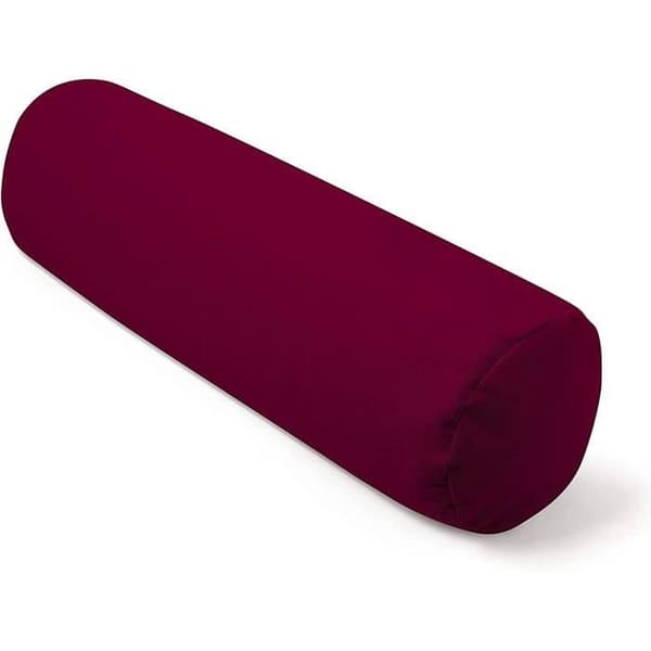 Yoga Bolster Yogakudde 20 cm 100 Naturlig Yogarulle