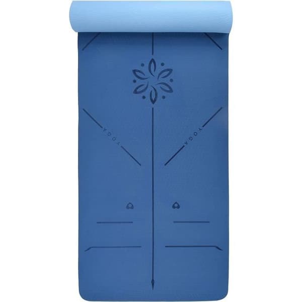 Tjock Yogamatta Yogati Blå 183x61x0.61 cm