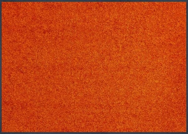 Matta - Design - Orange - 75 x 120 cm - 100% polyamid - Kvalitet Wash & Dry