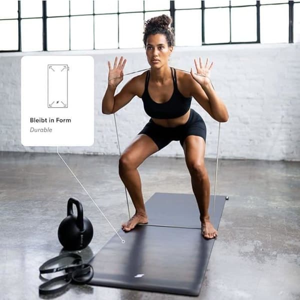 Golvmatta - gymmatta - yogamatta Stryve - P20-0400 - 4260498341313 Not Applicalbe Unisex-Adult, Black