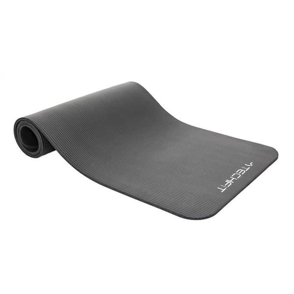 Yoga- och Träningsmatta - TechFit - Extra Tjock 10mm - 180 x 60 cm - Halkfri - Ekologisk