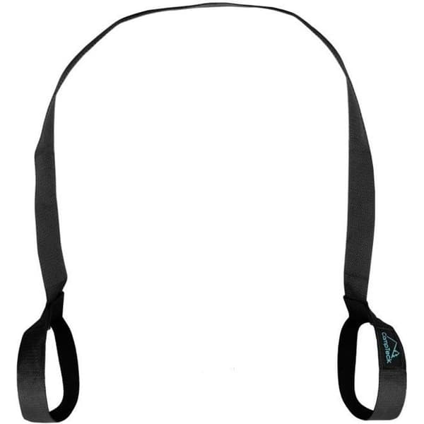 CampTeck Yogamatta Bärrem - Svart 180cm x 3,8cm
