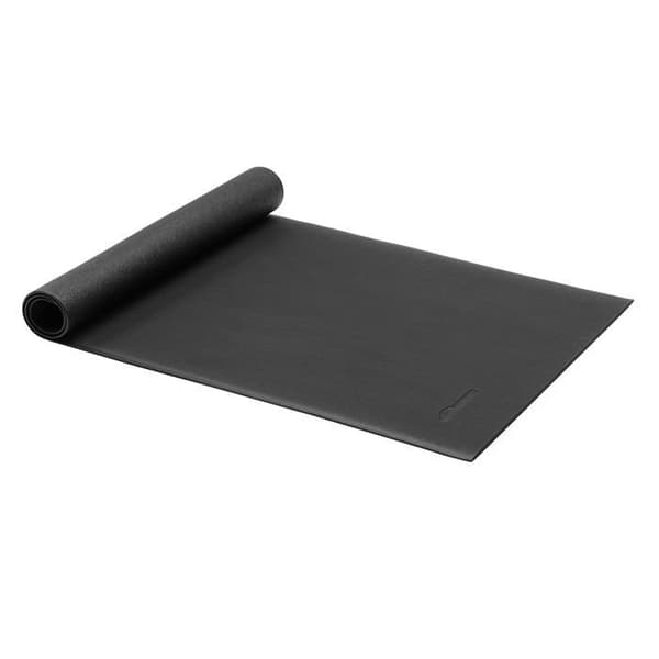 Grunder - IR97514-1 - Högdensitet golvmatta för sportutrustning och löpband 0,76 x 1,83 m Svart