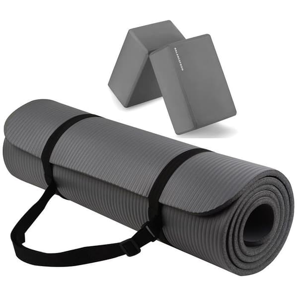 Golvmatta - gymmatta - yogamatta Signature fitness - BFGYB-GY