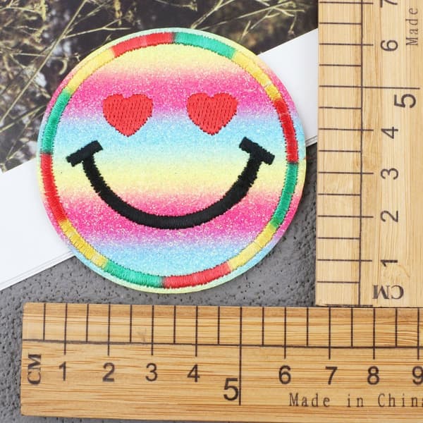INF 18-delade patchset - broderade påstrykningslappar