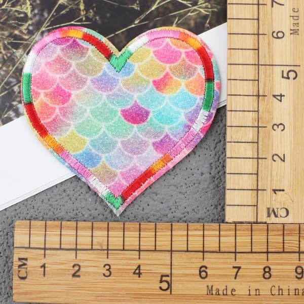 INF 18-delade patchset - broderade påstrykningslappar