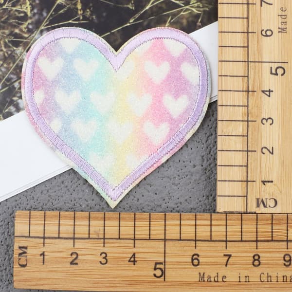INF 18-delade patchset - broderade påstrykningslappar