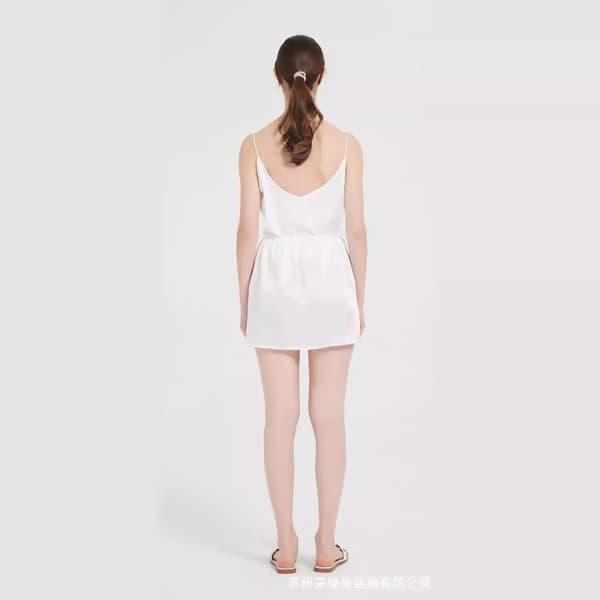 INF 100 % Mulberry Silk Skirt Slip Dress Extender 0