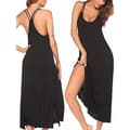 Miniatyrbillede 3 af 8: INF Hollow Out Tie Up Dress - Sort