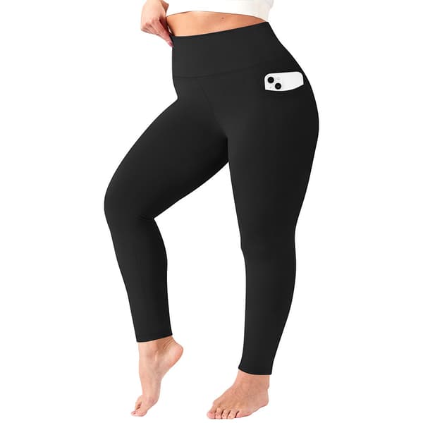 INF Høje Yogabukser - Sort
