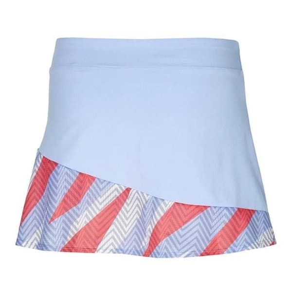 Tenniskjol - MIZUNO - Flygande - Mauve - Dam - Elastisk midja - Integrerad shorty