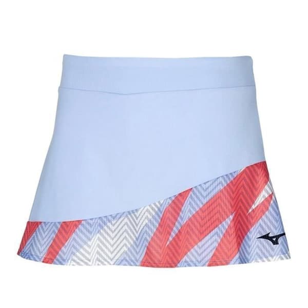 Tenniskjol - MIZUNO - Flygande - Mauve - Dam - Elastisk midja - Integrerad shorty