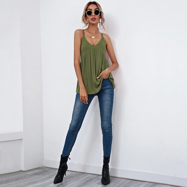 INF Ærmeløs Tank Top - Elegant & Alsidig L