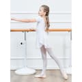 Miniatyrbild 3 av 4: Soudittur Flickor Ballett Tutu Klassisk Danser Bodysuit i Bomull Ballett Danskostym med Chiffonkjol