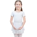 Miniatyrbild 2 av 4: Soudittur Flickor Ballett Tutu Klassisk Danser Bodysuit i Bomull Ballett Danskostym med Chiffonkjol