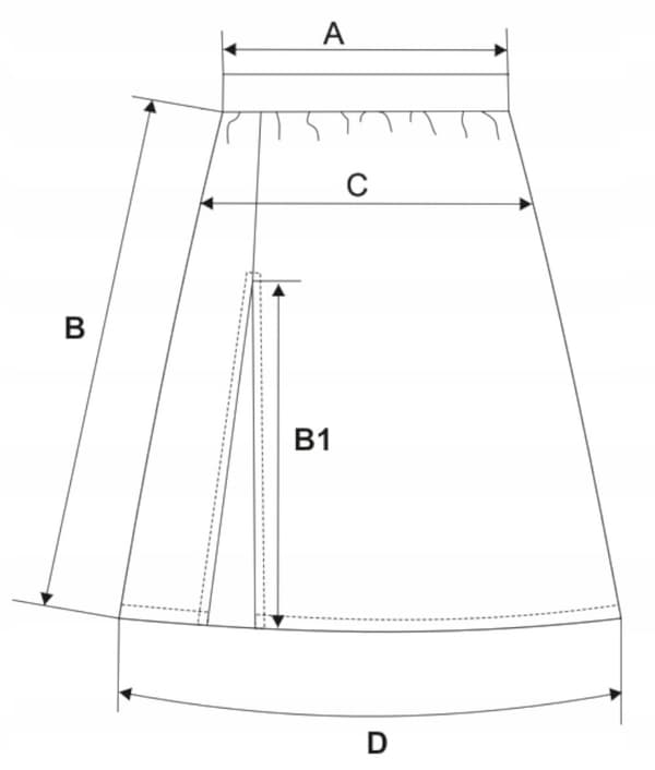 DAMKJOL MAXI med slits i blommor Lång Modern Luftig MORAJ XL