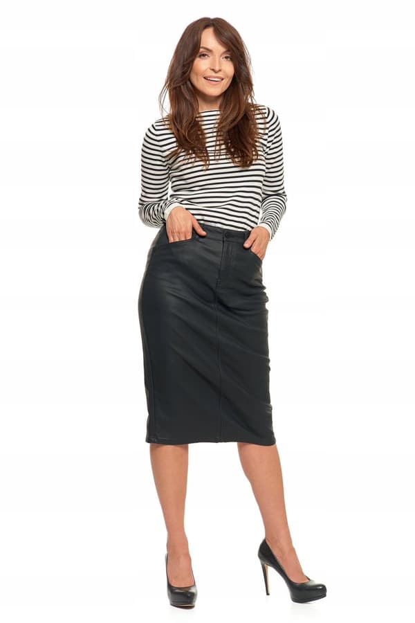 Dampennkjol Vaxad, figurnära, elegant kjol MORAJ XS