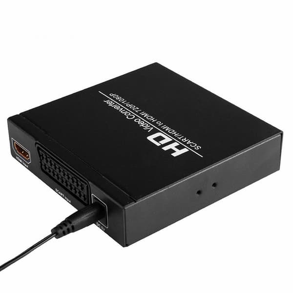 Scart til HDMI AV-Konverter