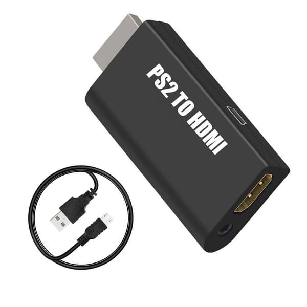 PS2 til HDMI-Omformer
