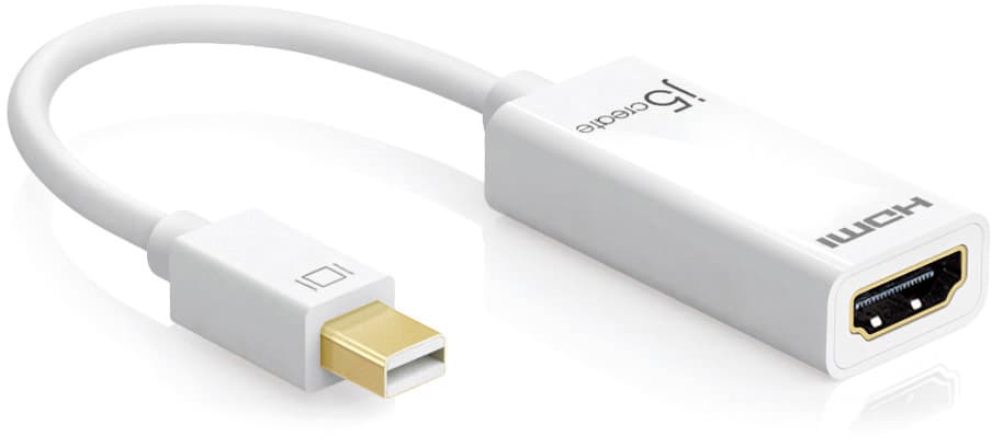 j5 create UHD/4K adapter - Mini DP han til HDMI hun, HDMI 1.4, DP 1.2,