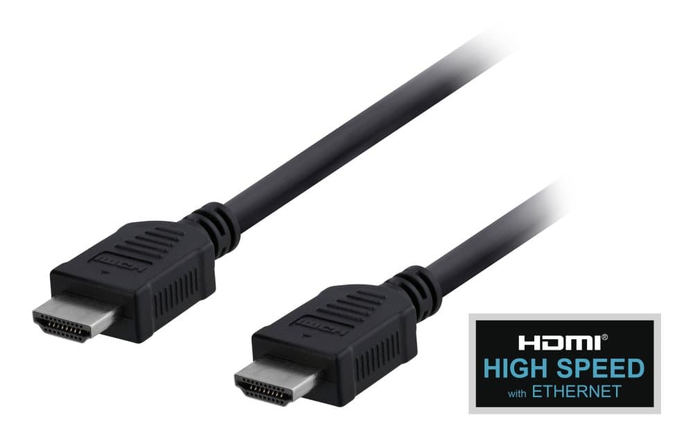 EPZI HDMI-kabel, <b>HDMI High Speed with Ethernet</b>, 19-pin han-han,