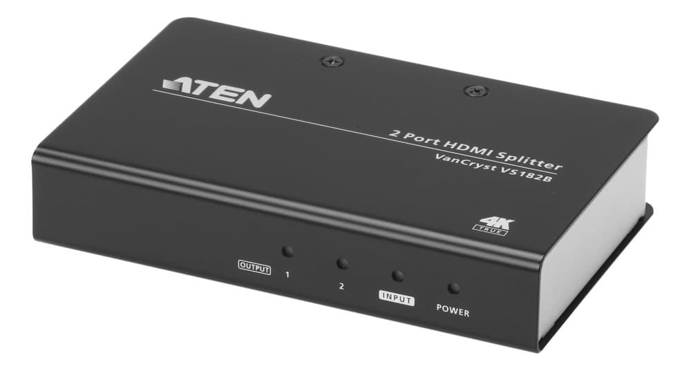 ATEN 2-Port True 4K at 60Hz (4:4:4), HDMI Splitter
