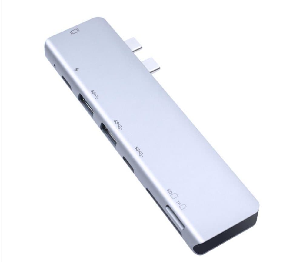 USB-C Hub 7 in 1 för Macbook Pro
